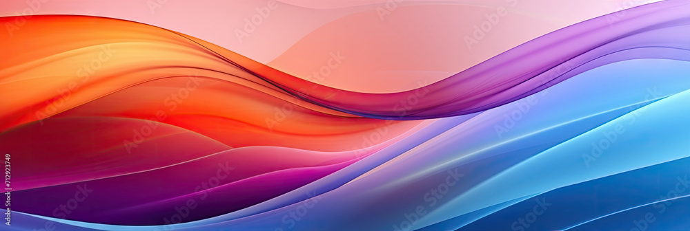 3d abstract colorful wave background, elegant blue and purple curves wave background, banner 3d abstract colorful wave background, elegant blue and purple curves wave background, banner
