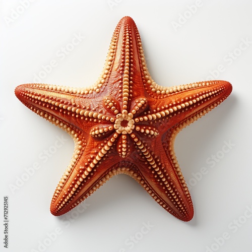 starfish white background