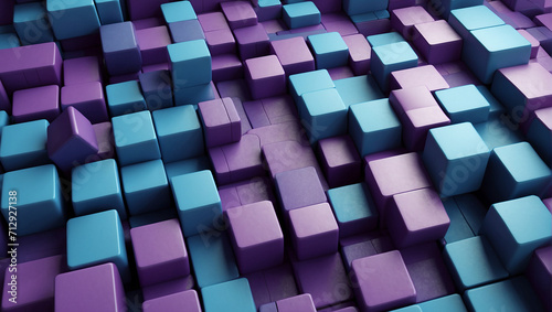 Abstract background of cubes 