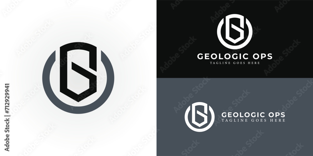Abstract initial letter GO or OG logo in black grey color isolated in white background applied for geotechnical consulting logo also suitable for the brands or companies have initial name OG or GO. Abstract initial letter GO or OG logo in black grey color isolated in white background applied for geotechnical consulting logo also suitable for the brands or companies have initial name OG or GO.