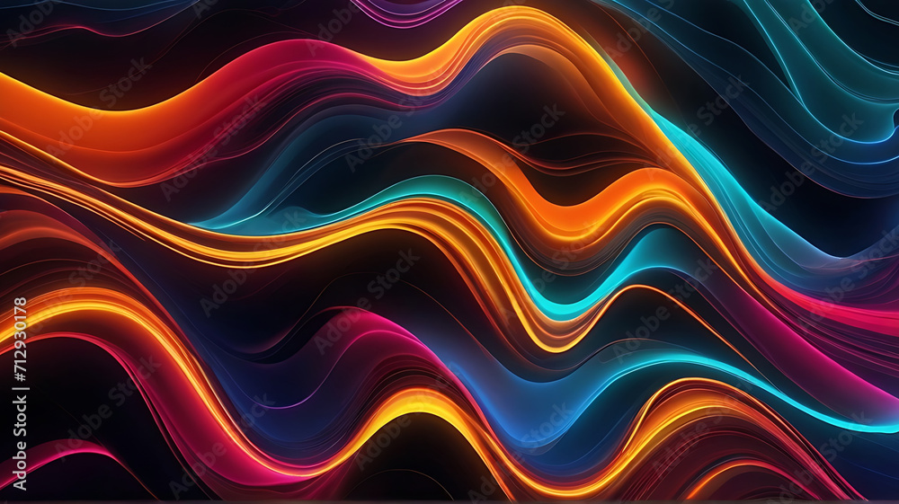 Big neon room/office/sea /ocean/ etc backround, neon lighting Big neon room/office/sea /ocean/ etc backround, neon lighting