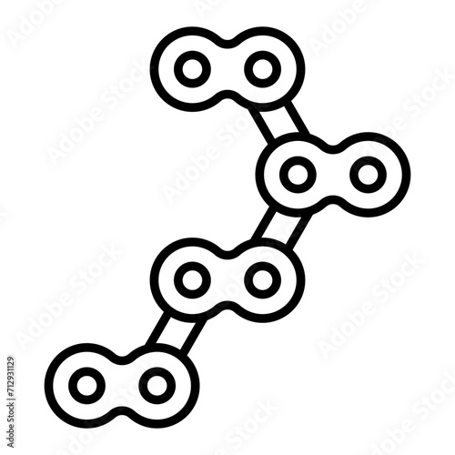   Chain line icon