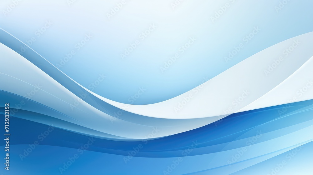 Obraz premium Abstract background blue and white overlap layer with copy space 001