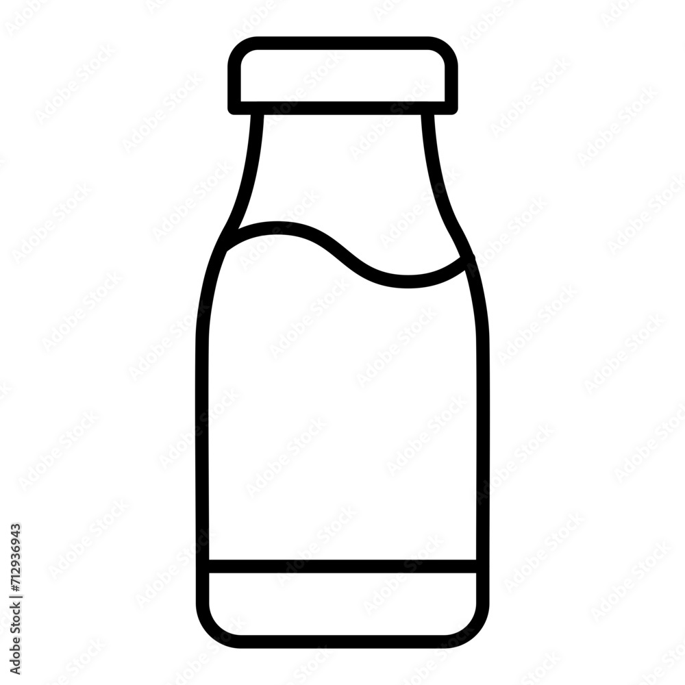 Disposable packaging trends line icon Disposable packaging trends line icon