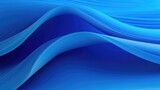 Abstract background of wavy lines in blue colors