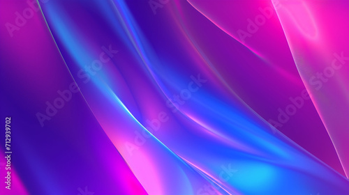 Neon Purple Blue Ultraviolet Pink Gradient. Moving Abstract Blurred Background. Website Background. Copy paste area for texture