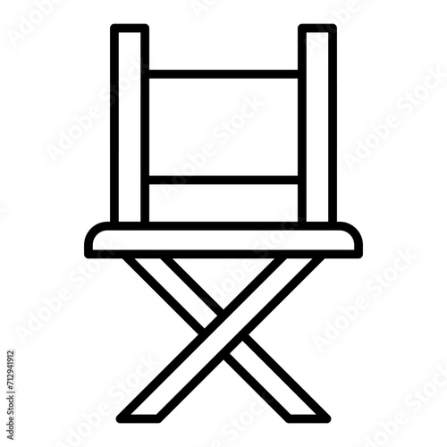   Film Directing line icon