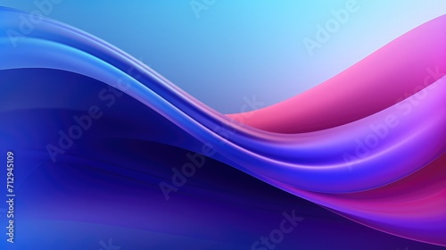 Abstract background with purple and blue blurred gradients