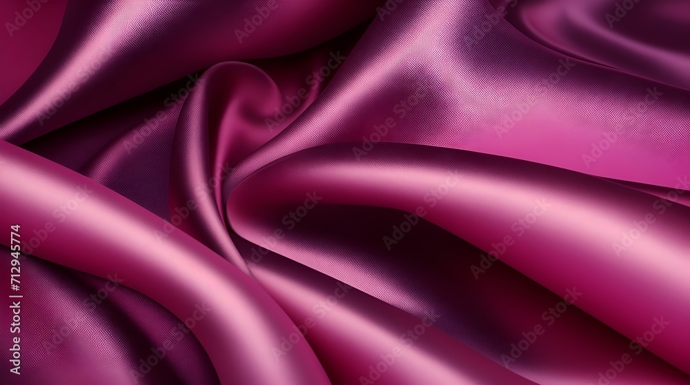 Obraz premium Delight in the harmonious dance of vivid waves on an Elegant Silk Wave Background, an exquisite portrayal of abstract artistry.