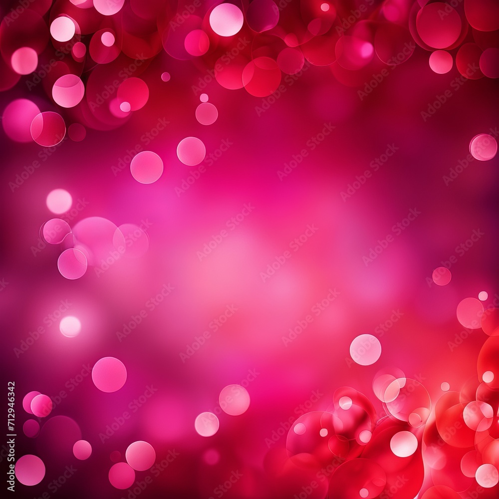 Red and Pink Abstract background with bokeh background Red and Pink Abstract background with bokeh background