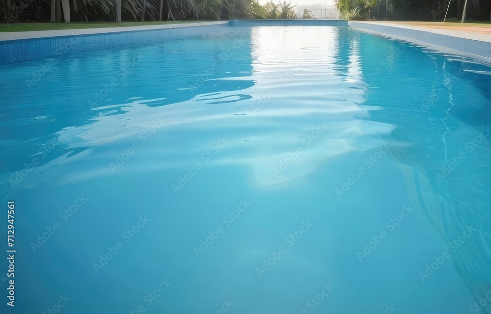 spring Spa resort swimming pool Ai generated 