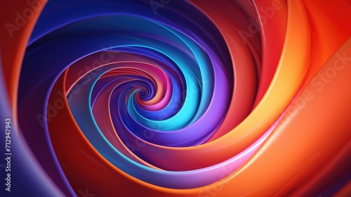 Abstract background with spiral