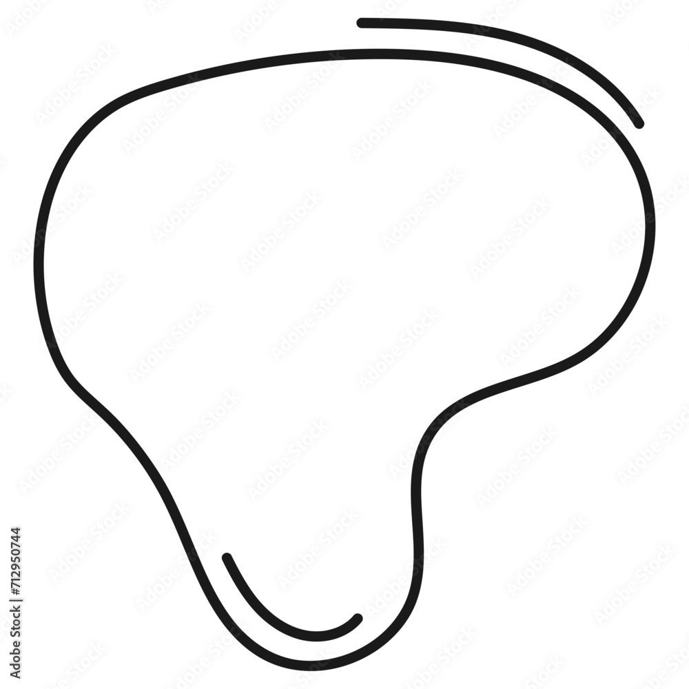 Blob Outline Decoration Blob Outline Decoration