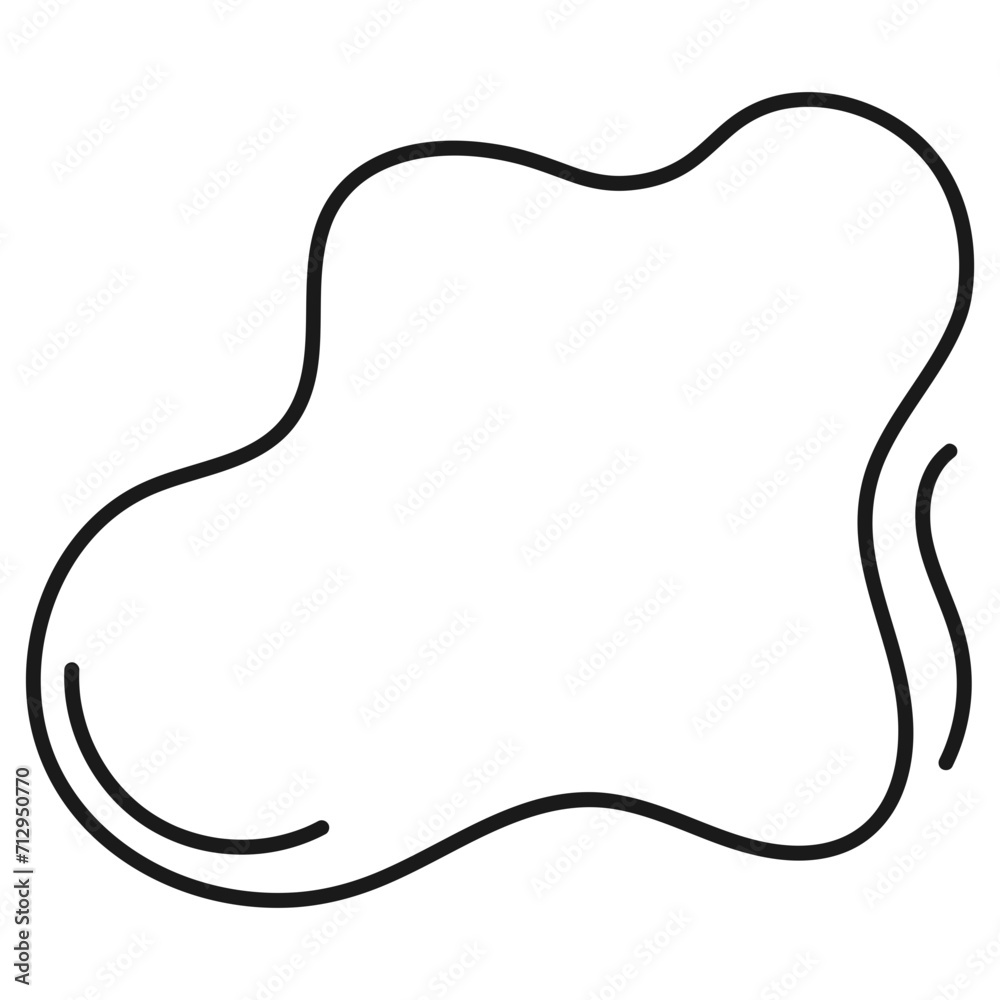 Blob Outline Decoration Blob Outline Decoration