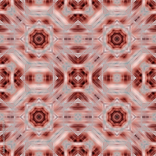 Geometric background with trendy pastel color gradient. Creative kaleidoscopic pattern design.