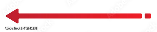 Long arrow vector icon. Red horizontal double arrow. Vector design. 22.11. Free Download Long arrow vector icon. Red horizontal double arrow. Vector design. 22.11. - GFXLoad