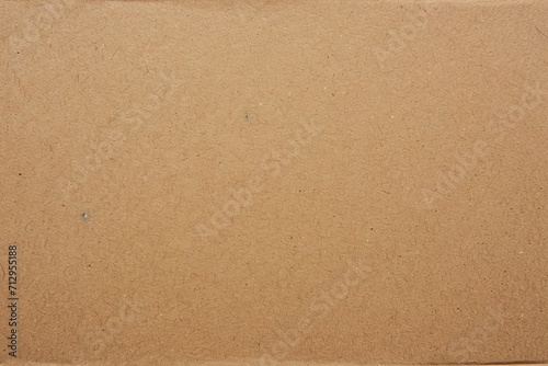High quality clean kraft paper cardboard texture. © Tran