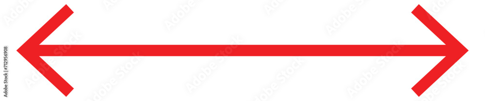 Long arrow vector icon. Black horizontal double arrow. Vector design. 22.11. Long arrow vector icon. Black horizontal double arrow. Vector design. 22.11.