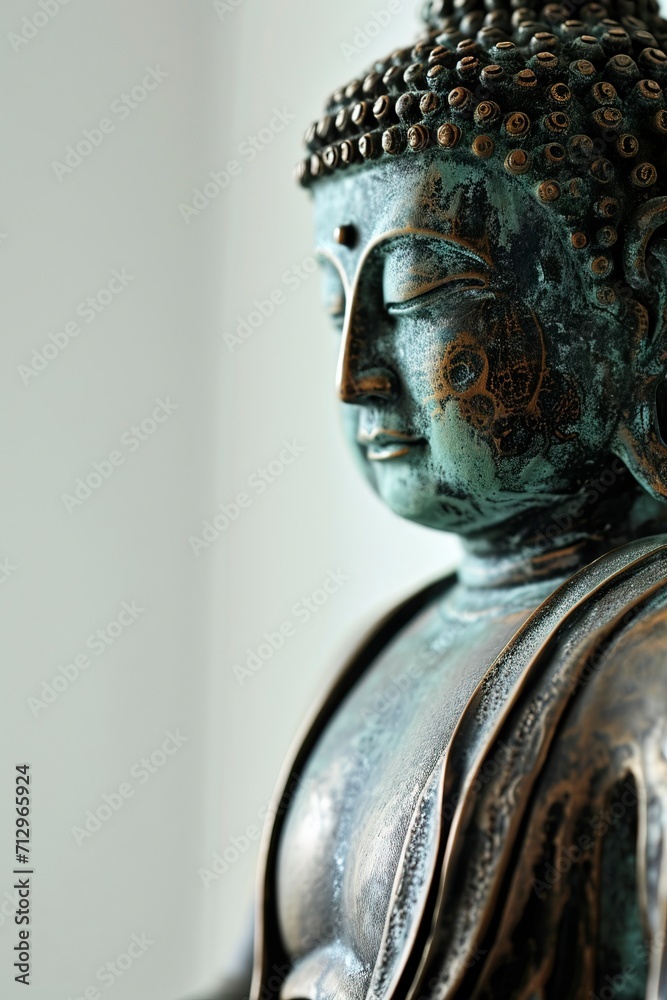 Obraz premium Buddha image with empty space