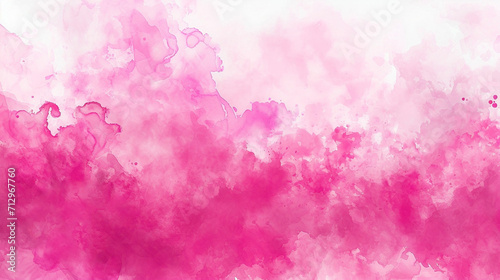 幻想的なピンクのカラフルな水彩テクスチャ背景　Generative AI