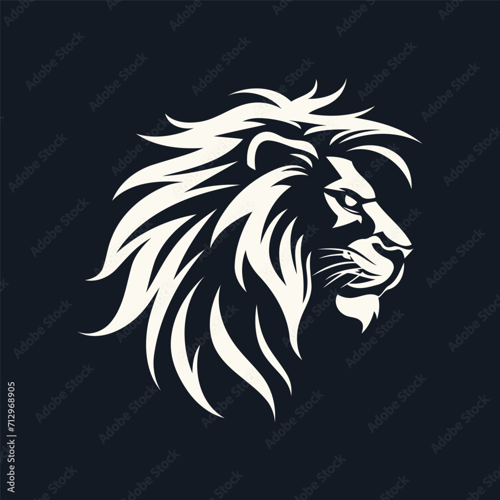 Lion logo design vector template Lion logo design vector template