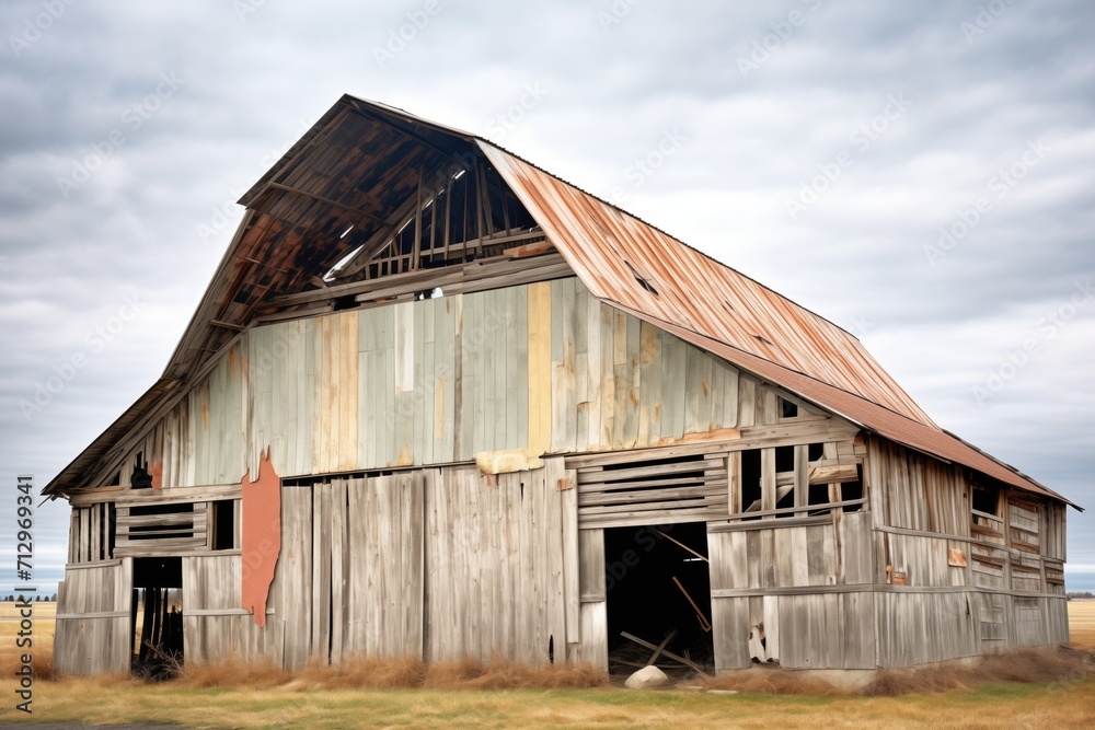 weathered wood barn with stone foundation weathered wood barn with stone foundation