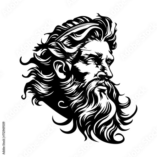 Zeus logo design vector template