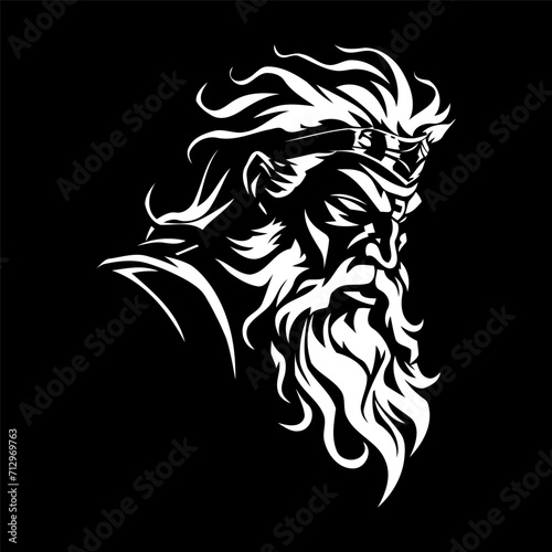 Zeus logo design vector template