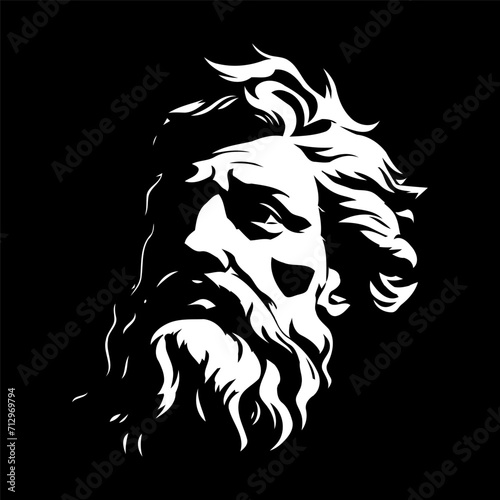 Zeus logo design vector template