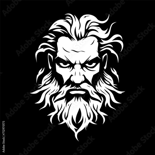 Zeus logo design vector template