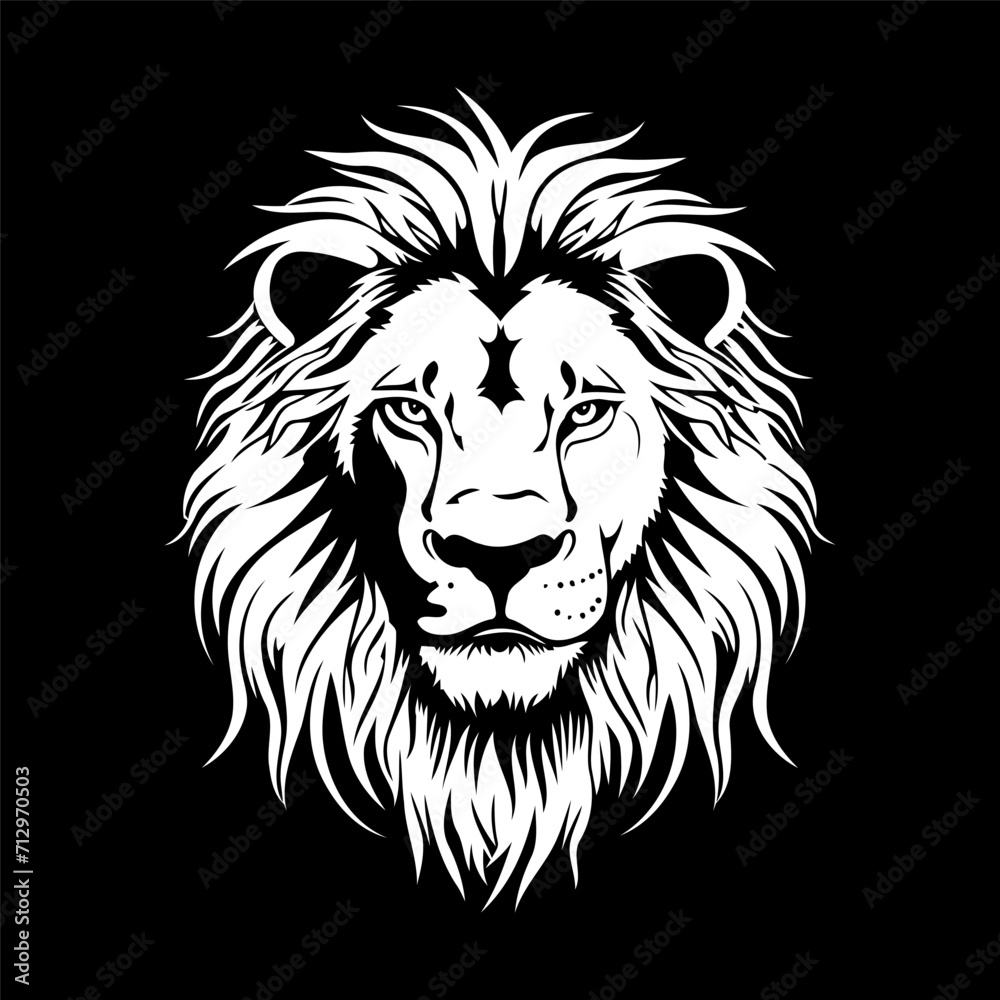 Lion logo design vector template Lion logo design vector template