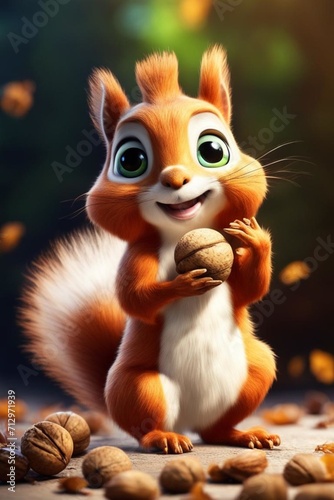 squirrel on a tree