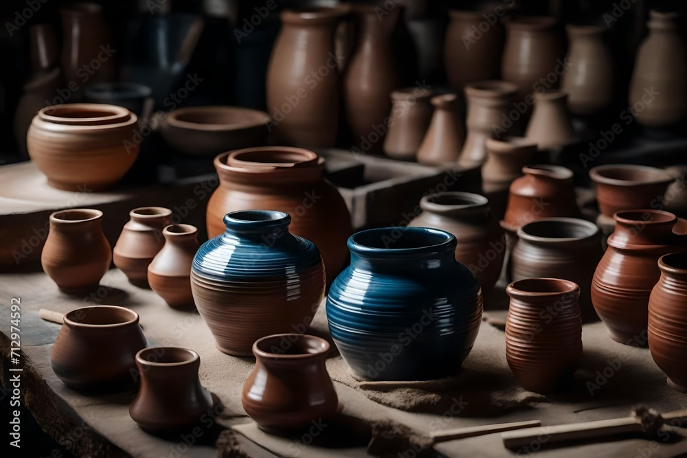 pots in the market pots in the market