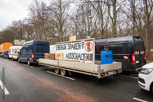 Bauerndemo in Berlin - auch viele ampelkritische Unternehmer und Handwerker nahmen an dem Protest teil. photo