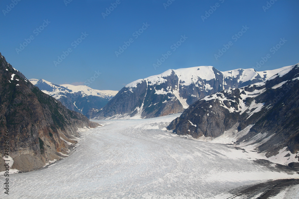LeConte Glacier is a 35 km long glacier in the Tongass National Forest in the Alaska Panhandle, United States 