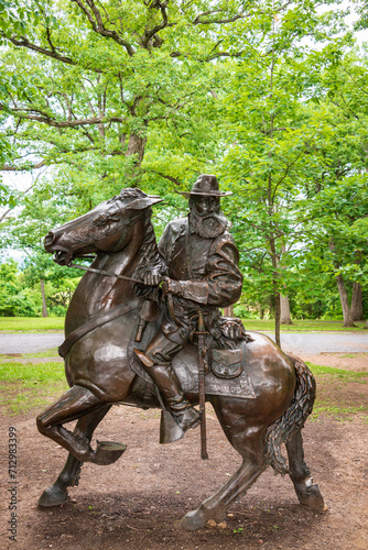 Gettysburg National Military Park, American Civil War Battlefield, in Gettysburg, Pennsylvania