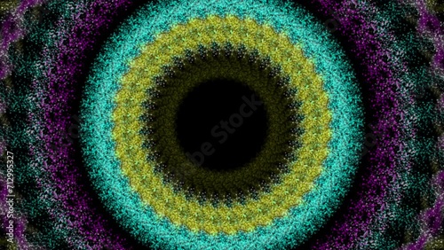 4k Fractal Dynamic CGI Animation and VJ with Illuminated Glowing Lines for a Mesmerizing Visual Experience. Seamless Looping. NOT AI