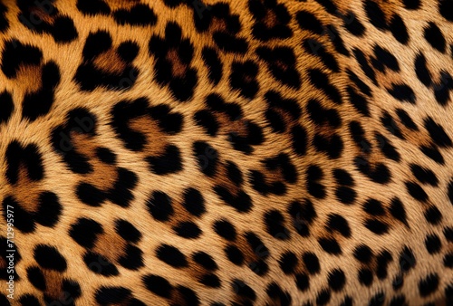 Experience the rich texture of leopard skin.