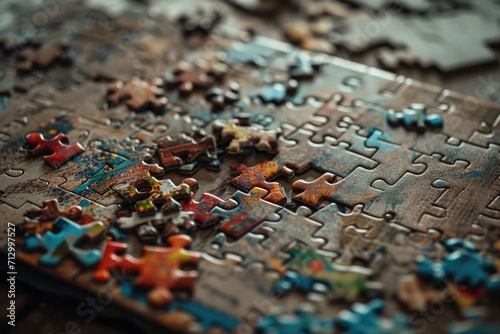 Puzzle background  © kramynina