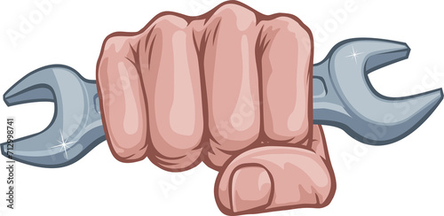 Spanner Wrench Fist Hand Co...