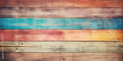 Vintage wood with watercolor effect.