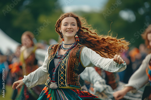 Vibrant Afternoon Snapshots of Traditional Irish Dance Performance © czfphoto