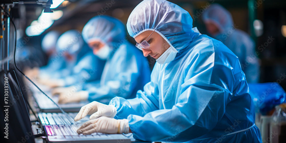 A programmer automates processes in a food factory. Implements coding ...