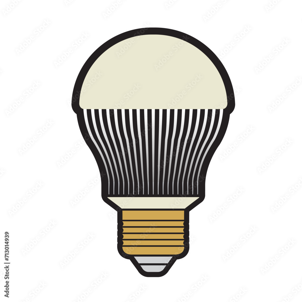 Obraz premium illustration of a led light bulb