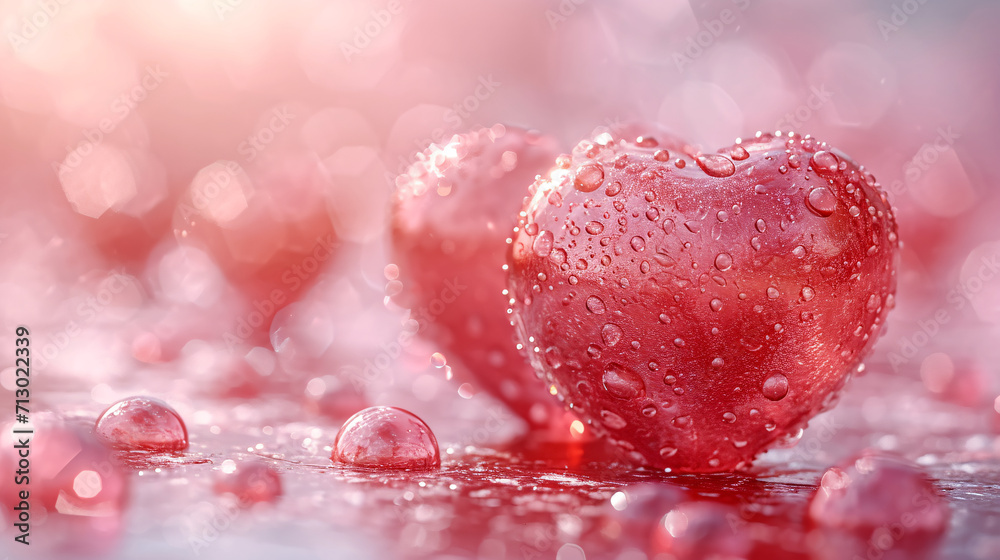 Valentine's Day concept background with copyspace Valentine's Day concept background with copyspace