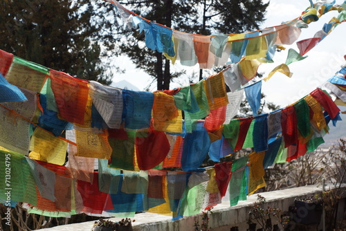Prayer flags in nepal  © LT