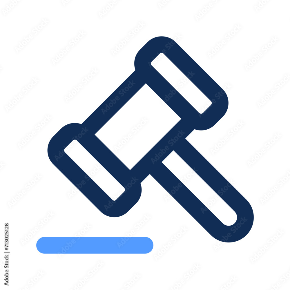 auction outline color icon auction outline color icon