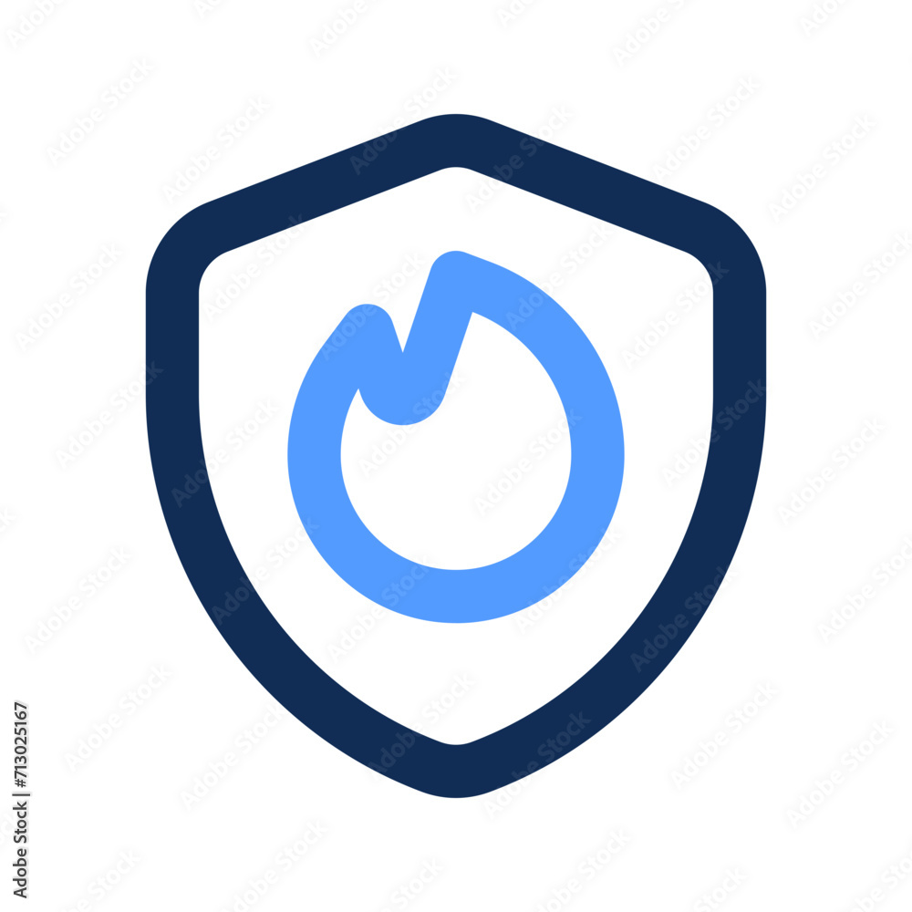fire prevention outline color icon fire prevention outline color icon