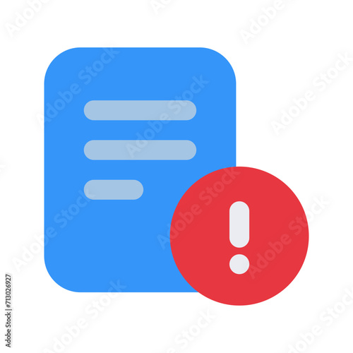 terms and conditions flat icon photo