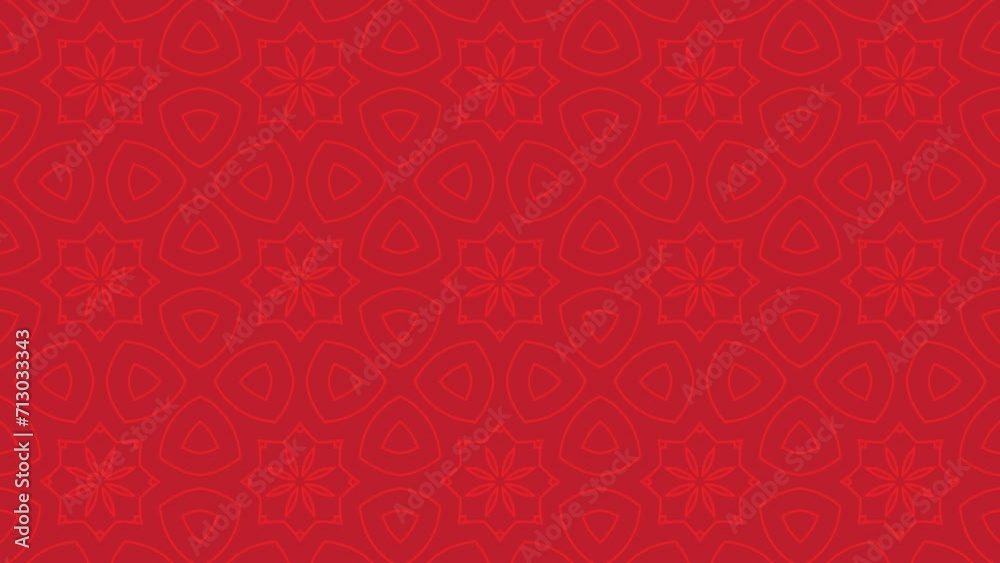 Motion graphic of abstract background with chinese new year. 